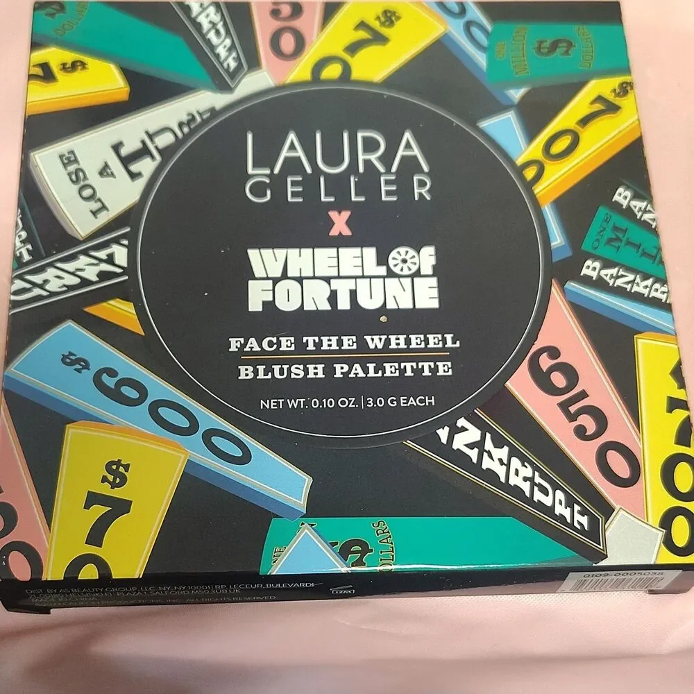 Laura Geller Wheel of Fortune Face the Wheel Blush Palette 0.10 oz Long Lasting